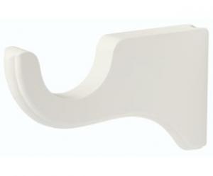 Kirsch 1-3/8" Wood Brackets 025 White 6" Return